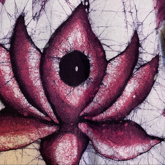 Tie Dye T-Shirt Purple Size Large - Picture 7 of 10